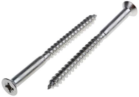 12 x 3 Inch Countersunk Twin Woodscrew Zinc Plated